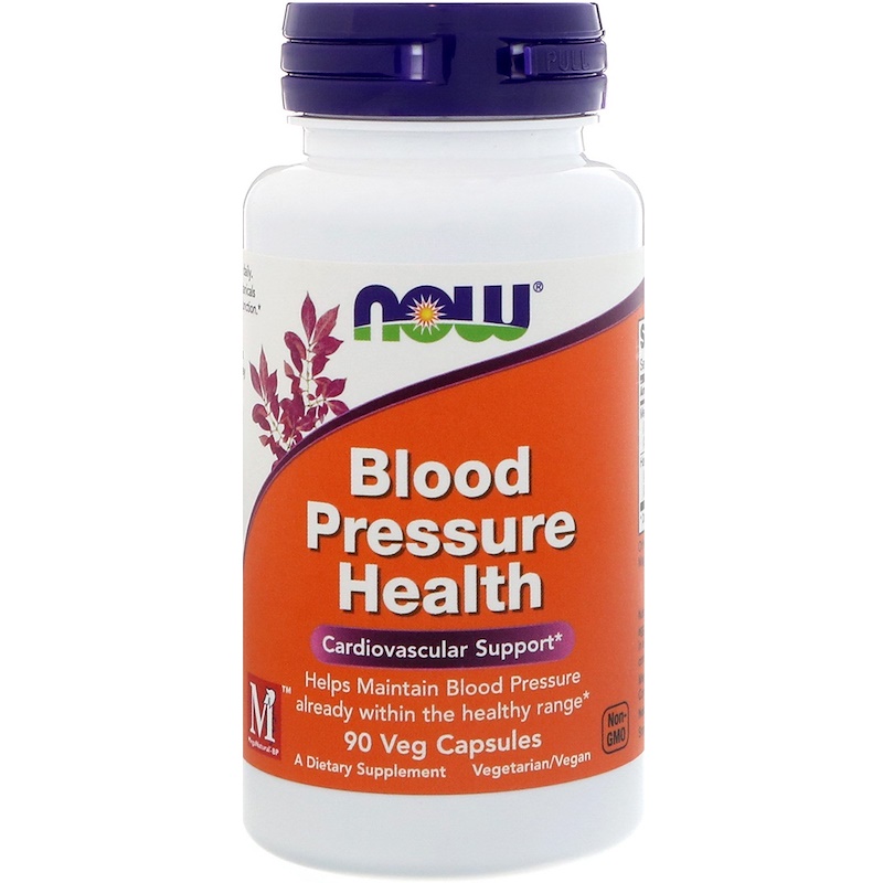 Now Blood Pressure Health 90 Vegetable Capsules